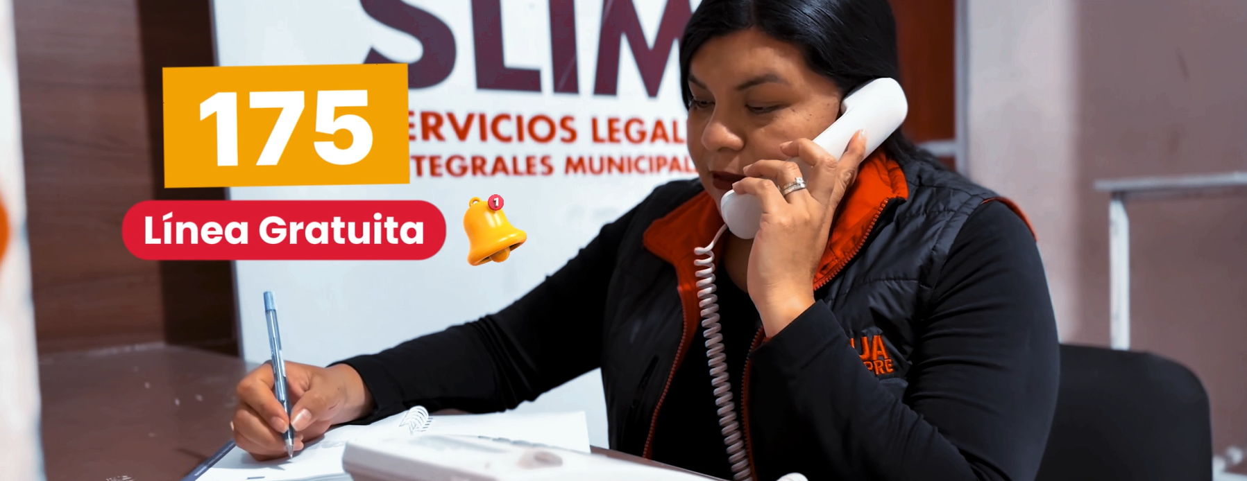 📲 175 💜 Línea gratuita de atención a mujeres víctimas de violencia.