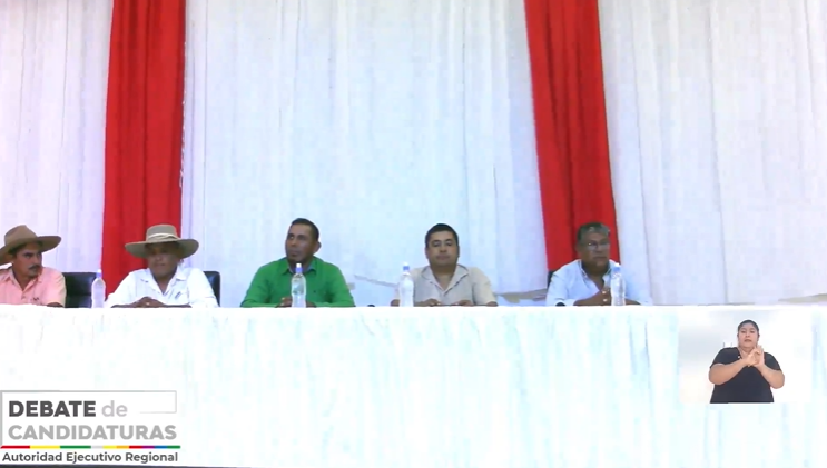 SIGUE EN VIVO Debate de candidatos a Ejecutivo Regional del Gran Chaco